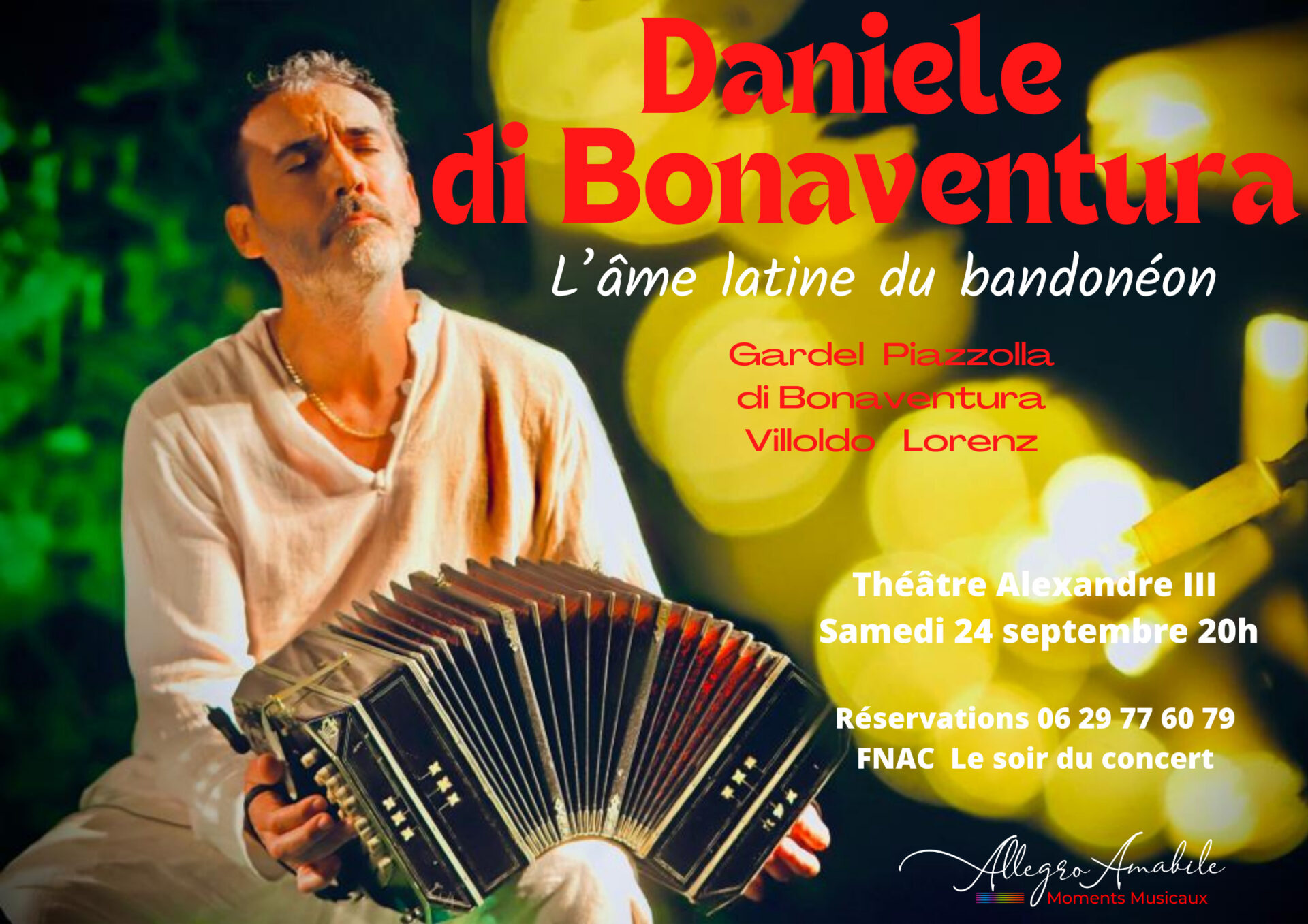 Samedi 24 Septembre 20H